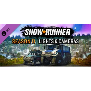 Купить SnowRunner - Season 11: Lights  Camera DLC - STEAM RU
