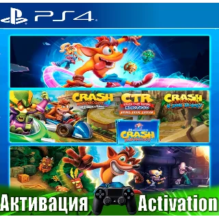 Купить 🎮 Crash Bandicoot - Crashiversary (PS4/RUS) Активация ✅