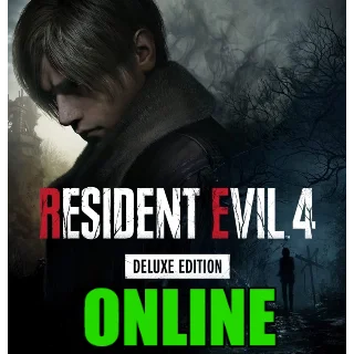 Купить ・RESIDENT EVIL 4・DELUXE・ОНЛАЙН・STEAM АККАУНТ・