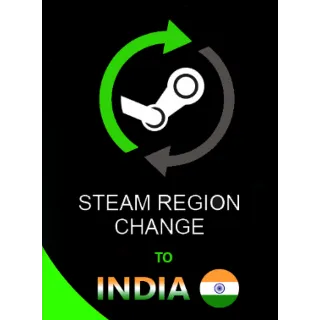 Купить 🟢 Изменить регион Steam INDIA | AUTO 26 ₹ CARD