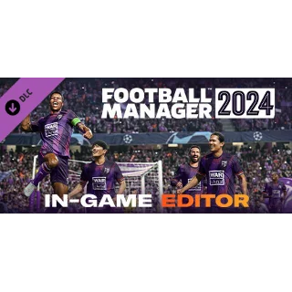 Купить Football Manager 2024 In-game Editor DLC steam