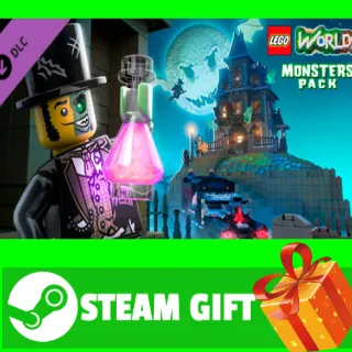 Купить ⭐ ️ВСЕ СТРАНЫ+РОССИЯ ⭐ ️ LEGO Worlds: Monster Pack STEAM