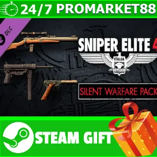 Купить ⭐ ️ Sniper Elite 4 - Silent Warfare Weapons Pack STEAM