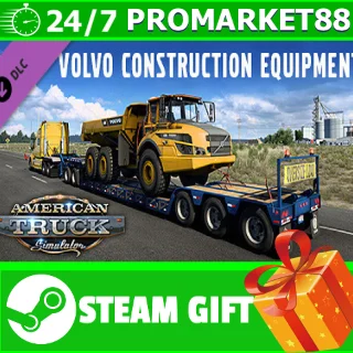 Купить ⭐ ️ American Truck Simulator Volvo Construction Equipmen