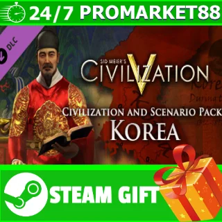 Купить ⭐ ️ Civilization V - Civ and Scenario Pack: Korea STEAM