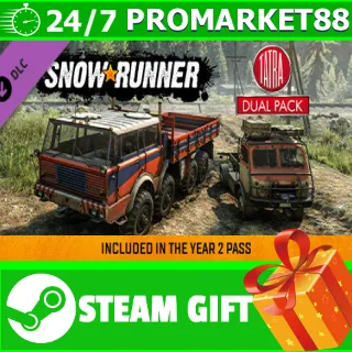Купить ⭐ ️ВСЕ СТРАНЫ ⭐ ️ SnowRunner - TATRA Dual Pack STEAM