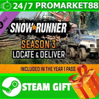 Купить ⭐ ️ВСЕ СТРАНЫ ⭐ ️ SnowRunner - Season 3: Locate  Deliver