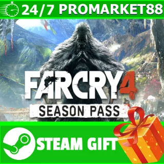 Купить ⭐ ️ВСЕ СТРАНЫ+РОССИЯ ⭐ ️ Far Cry 4 Season Pass Steam Gift