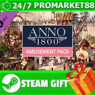 Купить ⭐ ️ВСЕ СТРАНЫ+РОССИЯ ⭐ ️ Anno 1800 - Amusements Pack STEAM