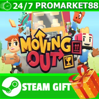 Купить ⭐ ️ВСЕ СТРАНЫ+РОССИЯ ⭐ ️ Moving Out Steam Gift