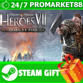 Купить ⭐ ️ Might and Magic: Heroes VII – Trial by Fire STEAM