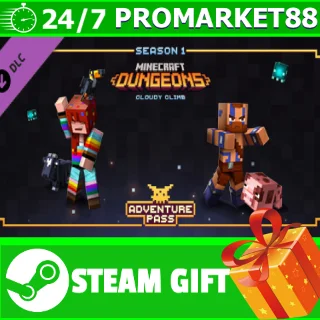 Купить ⭐ ️ Minecraft Dungeons: Cloudy Climb Adventure Pass