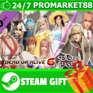 Купить ⭐ ️ВСЕ СТРАНЫ+РОССИЯ ⭐ ️ DOA6 Season Pass 2 Steam Gift
