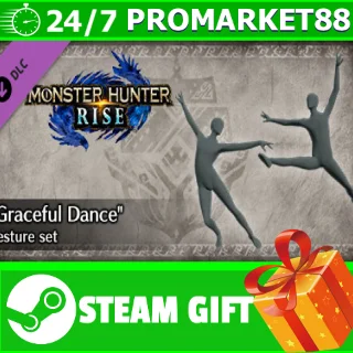 Купить ⭐ ️ Monster Hunter Rise - "Graceful Dance" gesture set