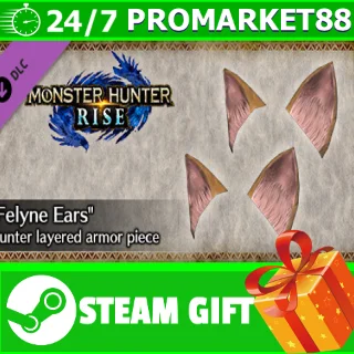 Купить ⭐ ️ MONSTER HUNTER RISE "Felyne Ears" Hunter layered arm