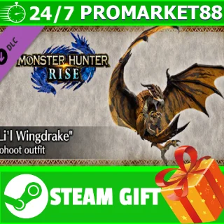 Купить ⭐ ️ MONSTER HUNTER RISE - "Li'l Wingdrake" Cohoot outfit