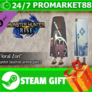 Купить ⭐ ️ MONSTER HUNTER RISE "Floral Zori" Hunter layered arm