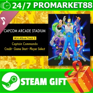 Купить ⭐ ️ Capcom Arcade Stadium Mini-Album Track 3 Captain Com