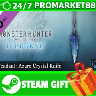 Купить ⭐ ️ Monster Hunter World Iceborne Pendant Azure Crystal