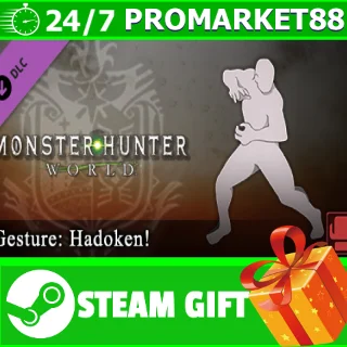 Купить ⭐ ️ Monster Hunter: World - Gesture: Hadoken! STEAM