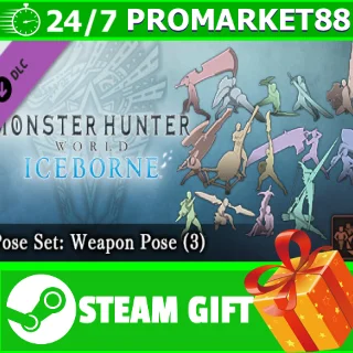 Купить ⭐ ️ Monster Hunter: World - Pose Set: Weapon Pose (3)