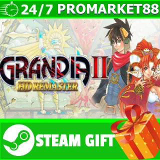 Купить ⭐ ️ВСЕ СТРАНЫ+РОССИЯ ⭐ ️ GRANDIA II HD Remaster Steam Gift