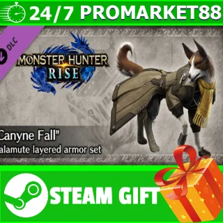 Купить ⭐ ️ Monster Hunter Rise "Canyne Fall" Palamute Layered A