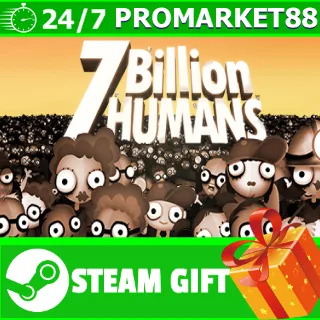Купить ⭐ ️ВСЕ СТРАНЫ+РОССИЯ ⭐ ️ 7 Billion Humans Steam Gift