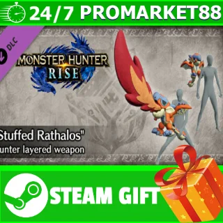 Купить ⭐ ️ Monster Hunter Rise "Stuffed Rathalos" Hunter layere