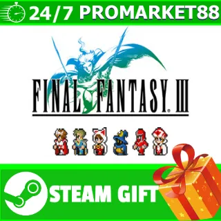 Купить ⭐ ️ВСЕ СТРАНЫ+РОССИЯ ⭐ ️ FINAL FANTASY III Steam Gift
