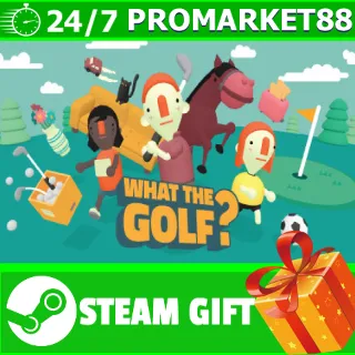 Купить ⭐ ️ВСЕ СТРАНЫ+РОССИЯ ⭐ ️ WHAT THE GOLF? Steam Gift