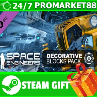 Купить ⭐ ️ВСЕ СТРАНЫ ⭐ ️ Space Engineers - Decorative Pack STEAM