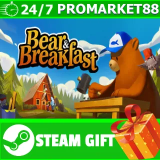 Купить ⭐ ️ВСЕ СТРАНЫ+РОССИЯ ⭐ ️ Bear and Breakfast Steam Gift