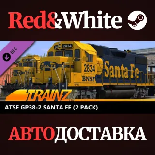 Купить Trainz 2022 DLC - ATSF GP38-2 Santa FE (2 Pack)