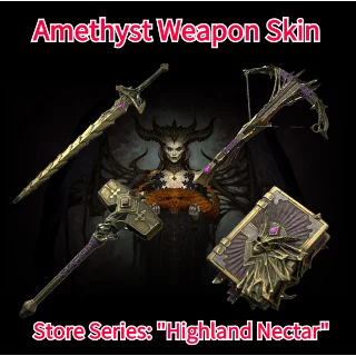 Купить Diablo IV Amethyst Weapon Skin Code