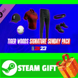 Купить ⭐ ️ PGA TOUR 2K23 Tiger Woods Signature Sunday Pack