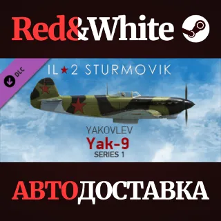 Купить IL-2 Sturmovik: Yak-9 Series 1 Collector Plane DLC