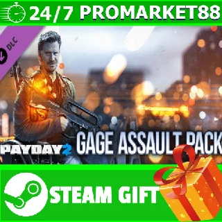 Купить ⭐ ️ВСЕ СТРАНЫ+РОССИЯ ⭐ ️ PAYDAY 2: Gage Assault Pack STEAM