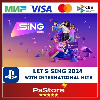 Купить 🔴 Let's Sing 2024 🎮 Турция PS4 PS5 PS 🔴