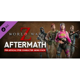 Купить World War Z: Aftermath - Pre-Apocalypse Character Skins