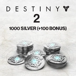 Купить ✅ 1000 ед. серебра Destiny 2 (+100 ед. в подарок) ✅ ПСН