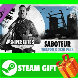 Купить ⭐ ️ Sniper Elite 5: Saboteur Weapon and Skin Pack STEAM