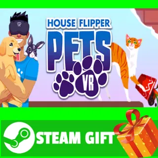Купить ⭐ ️ВСЕ СТРАНЫ+РОССИЯ ⭐ ️ House Flipper Pets VR STEAM GIFT