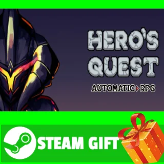 Купить ⭐ ️ Hero's Quest: Automatic Roguelite RPG STEAM GIFT