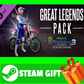 Купить ⭐ ️ Monster Energy Supercross 3 - Great Legends Pack