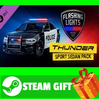 Купить ⭐ ️ Flashing Lights - Thunder Sport Sedan Pack STEAM GIF