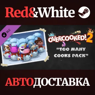 Купить Overcooked! 2 - Too Many Cooks Pack DLC * STEAM RU 🔥