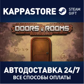 Купить DoorsRooms ⚡ АВТОДОСТАВКА Steam Россия