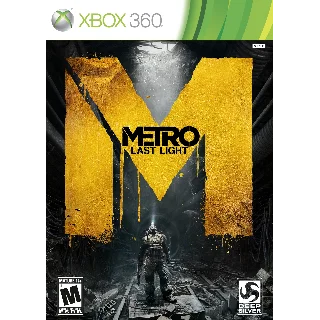 Купить 19 XBOX 360 Metro 2033 + Metro Last Light