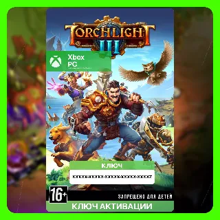 Купить ✅ Ключ Torchlight III (Xbox + Windows)
